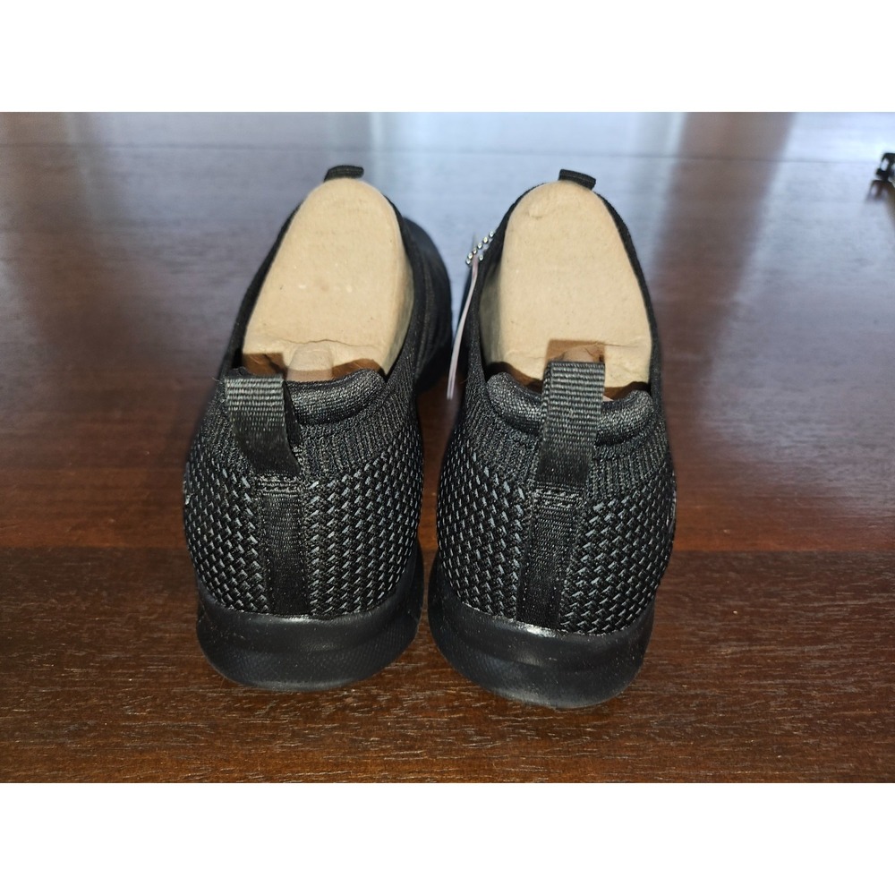 Skechers Gratis Stretch Fit Washable Knit Black Sneakers Chic Newness Size 7 - Picture 5 of 7